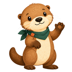 Bud the otter