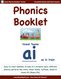 Individual Phonics Patterns Booklets - (PDF Downloads)