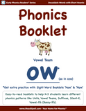 Individual Phonics Patterns Booklets - (PDF Downloads)
