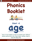 Individual Phonics Patterns Booklets - (PDF Downloads)
