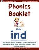All 32 Phonics Patterns Booklets - Super Bundle - (PDF Downloads)