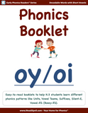 Individual Phonics Patterns Booklets - (PDF Downloads)