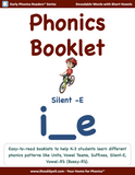Individual Phonics Patterns Booklets - (PDF Downloads)