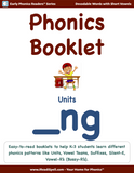 All 32 Phonics Patterns Booklets - Super Bundle - (PDF Downloads)