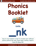 Individual Phonics Patterns Booklets - (PDF Downloads)