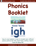 Individual Phonics Patterns Booklets - (PDF Downloads)