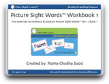 Picture Sight Words™ eWorkbooks - Sets 1, 2, 3 (Digital Purchase & Download)