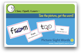 I See, I Spell, I Learn® - Picture Sight Words™ Flashcards Sets 1, 2 & 3